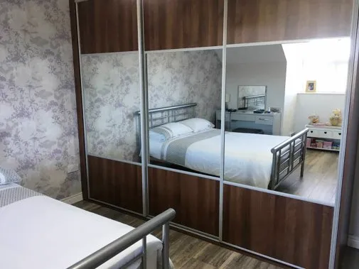 Bedroom slide robes